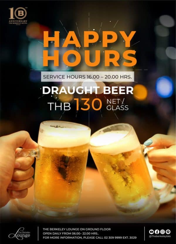 HAPPY HOURS DRAUGHT BEER