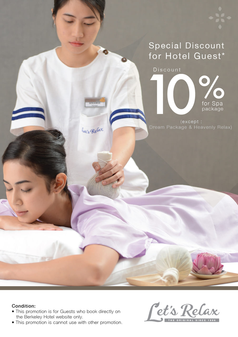 10% Off for Spa Package