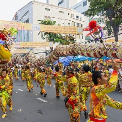 Celebrating the Vegetarian Festival in Bangkok